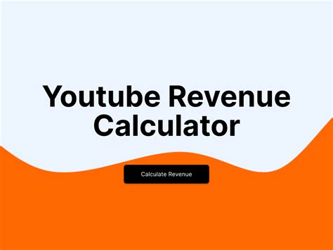 YouTube Revenue Calculator 